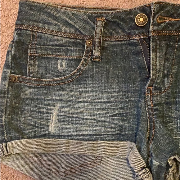 Denim Booty Shorts - Picture 7 of 8